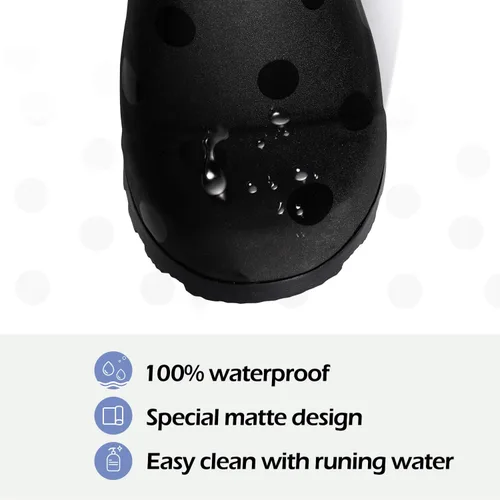 Miniatura 5 de PENNYSUE Botas de lluvia impermeables para mujer botines Chelsea cortos antideslizantes