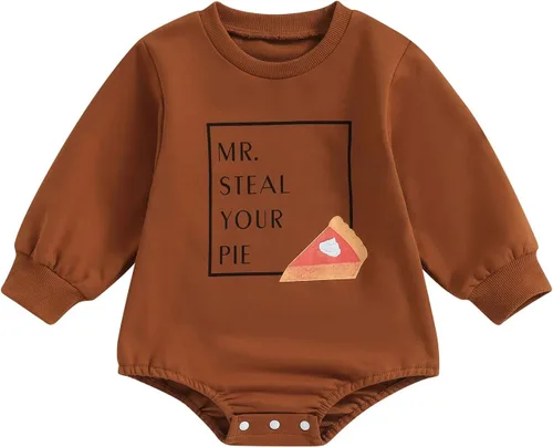 Miniatura 116 de Ropa de Halloween para bebé niña, sudadera con estampado de calabaza, mameluco de burbujas, lindo traje de Acción de Gracias de otoño