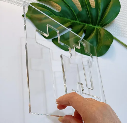 Miniatura 4 de Plantilla de enrutador de cruces, plantilla de enrutador acrílico con incrustaciones cruzadas, plantilla de cinta, plantilla de carpintería