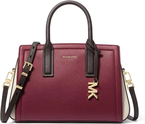 Miniatura 32 de Michael Kors - Laila, bolso pequeño para mujer Herrajes dorados/vainilla/bellota