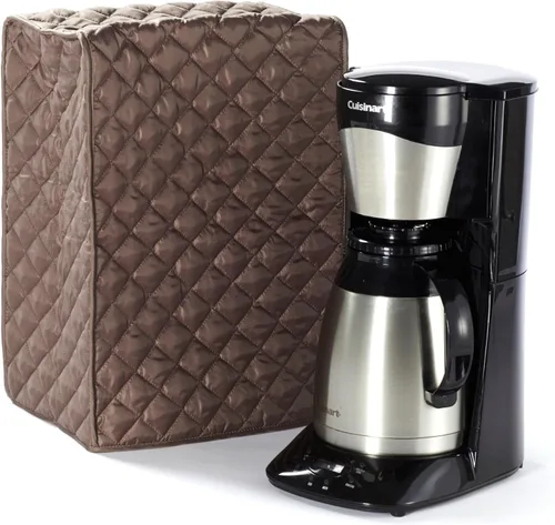 Miniatura 8 de Covermates Keepsakes - Funda para cafetera, protección contra el polvo, resistente a las manchas, lavable, funda para electrodomésticos, color negro
