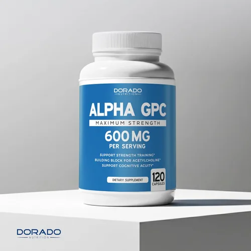 Miniatura 5 de Alpha GPC - Cápsulas de colina – 120 unidades, porciones de 600 mg