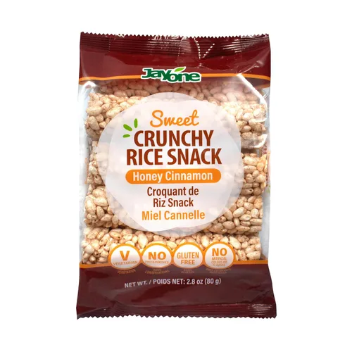 Miniatura 6 de Jayone Bocadillo de arroz crujiente, miel y canela, 2.82 onzas (paquete de 6)
