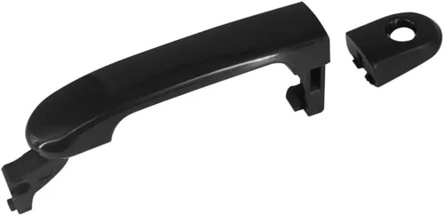 Miniatura 9 de Manija de puerta con orificio de cerradura Compatible con Nissan Versa 2007-2011 Tiida 2007-2012 82641EL12A N1310130 Manija de puerta exterior Tono