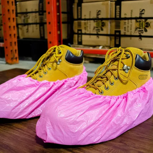 Miniatura 3 de ShuBee Waterproof Shoe Covers Slip-Resistant Disposable for Construction, Indoor Carpet Floor Protection - 40 Pair