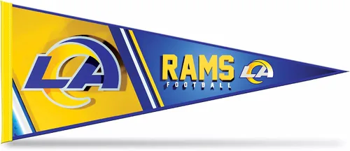 Miniatura 10 de Rico Industries NFL Football Primary 12" x 30" Felt Wall Décor Pennant - Great for Home/Bed Room/Man Cave Décor