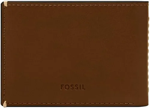 Miniatura 6 de Fossil Cartera Anderson de piel delgada y minimalista con bolsillo frontal plegable para hombre