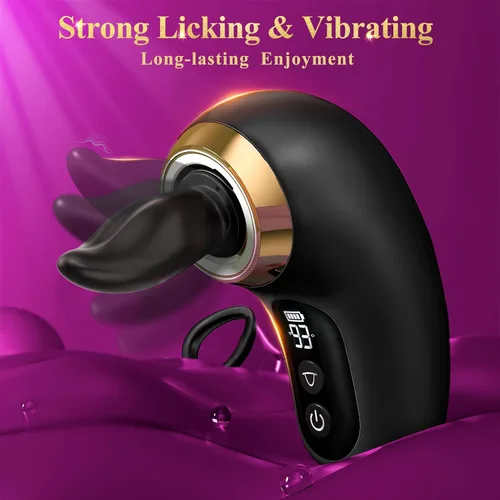 Miniatura 5 de Juguetes sexuales de rosa para mujer - Vibrador de succión de 5 en 1, juguete sexual de rosa, 3 succiones, 9 lamidos de lengua y vibración, juguetes