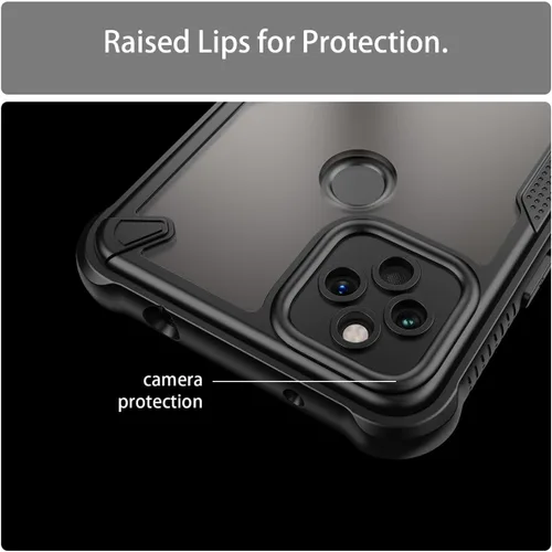 Miniatura 2 de Case for Pixel 5A 5G Case, for Google5A G1F8F Cases with Tempered Glass Screen Protector, Frosted Translucent Back Cover Non-Slip Protective Phone