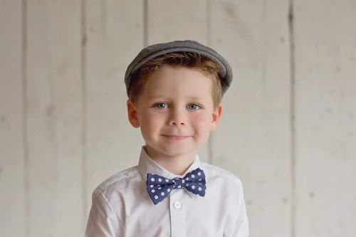 Miniatura 57 de Born to Love Gorro de conductor a rayas para niños pequeños