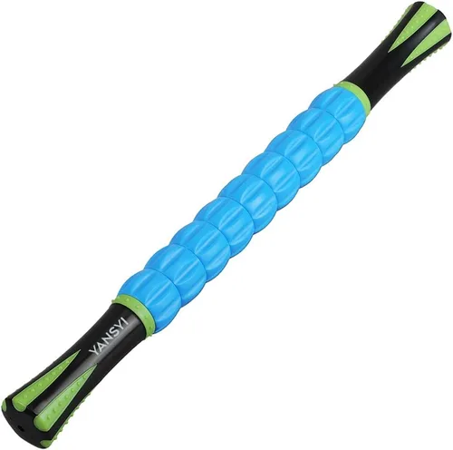 Yansyi. Rodillo muscular para atletas. Rodillo de masaje corporal. Liberar los puntos de activación miofascial reducen el dolor muscular, tirantez y