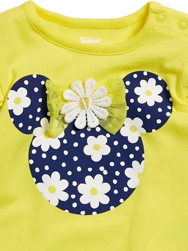 Miniatura 5 de Disney Minnie Mouse - Leggings y diadema de 3 piezas para recién nacidos a niños pequeños