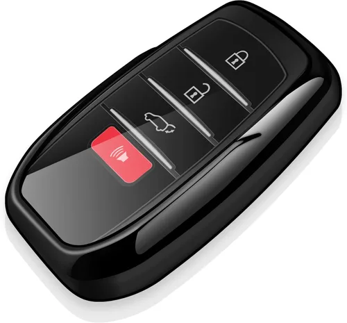 Tukellen Funda suave para llavero Toyota para Camry 2025 Land Cruiser 2019-2025, Sienna Venza Hilux Fortuner 2021-2025 Highlander Tundra Corolla