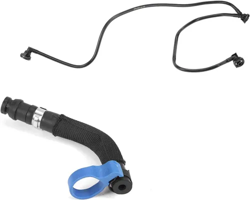 Miniatura 10 de Tubo de manguera de desbordamiento superior del radiador compatible con Mercedes Benz AMG CLA250 GLA250 GLA45 2014-2020 (reemplaza a 2465010325)