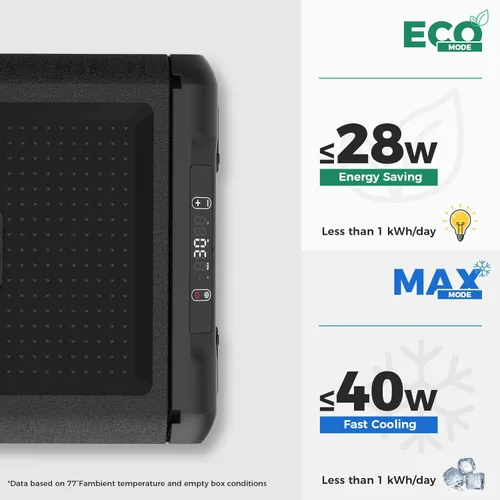 Miniatura 4 de Setpower - Hielera, refrigerador y congelador portátil de automóvil de 12 V, 50 horas, 21 cuartos de galón, eléctrica, para vehículos: SUV, RV, van