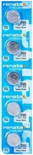 Baterías de reloj Renata #390 5Pcs