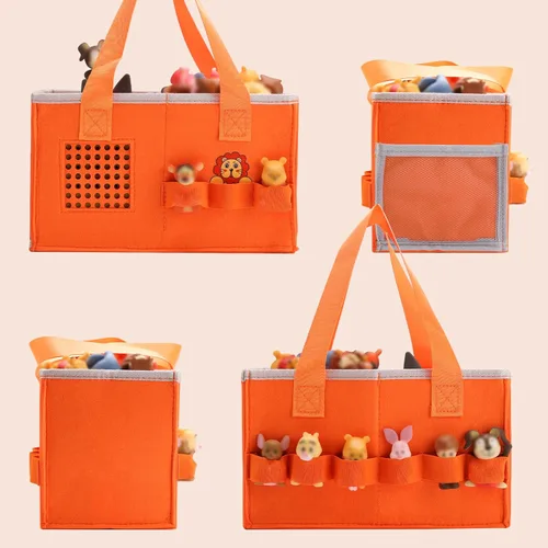 Miniatura 5 de MEILADY-X Estuche para juego de iniciación Toniebox - Bolsa para figuras Tonies Estuche de transporte portátil para caja musical educativa Bolsa