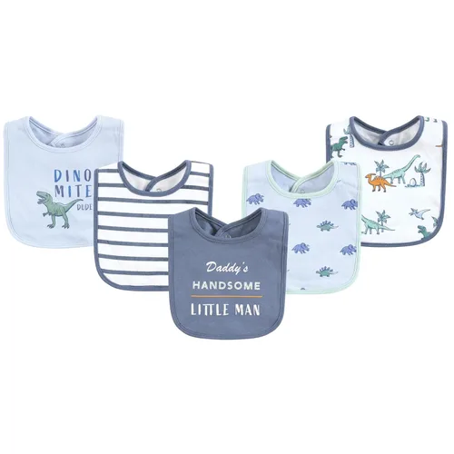 Miniatura 61 de Hudson - Babero unisex de algodón para bebé, baberos de algodón, talla única , Cactus rosa