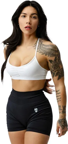 Miniatura 3 de Gymreapers Infinity - Pantalones cortos de entrenamiento sin costuras de cintura alta para mujer, pantalones cortos atléticos para gimnasio, correr