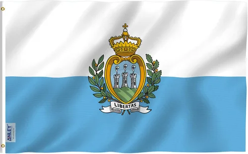 Miniatura 13 de Anley Fly Breeze Bandera de Andorra de 3x5 Pies - Color Vívido y Resistente a la Decoloración - Cabecera de Lona y Doble Costura - Banderas