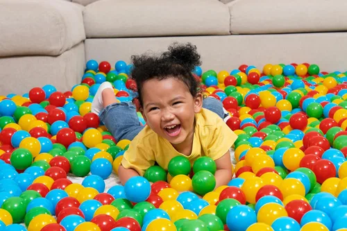 Miniatura 2 de Bestway Splash & Play™ 52648 - 100 bolas de 2.3 in de diámetro, 4 colores surtidos