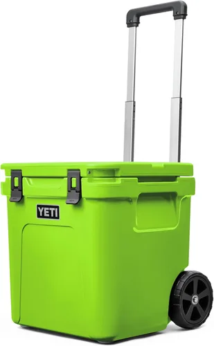 Miniatura 13 de YETI Roadie 48 - Hielera con ruedas y mango retráctil de periscopio Blanco