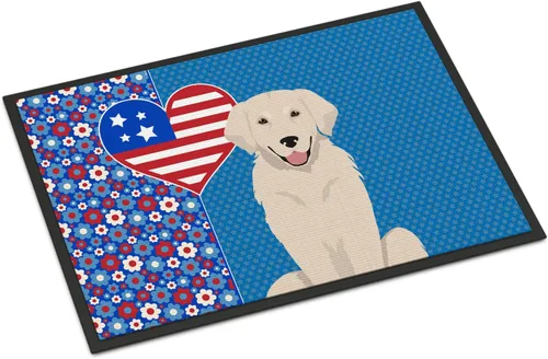 Miniatura 14 de Caroline's Treasures WDK5119JMAT Airedale Terrier USA - Tapete para interiores o exteriores, 24 x 36 pulgadas, tapete para puerta delantera
