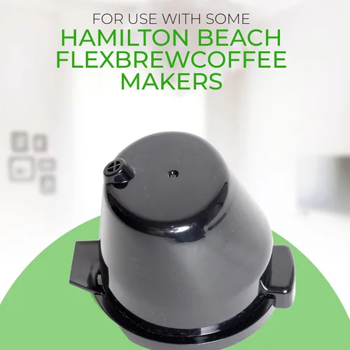 Miniatura 4 de Embudo de repuesto para cafeteras Hamilton Beach FlexBrew compatibles con los modelos 49976, 49954, 49947, 49966 y 49957