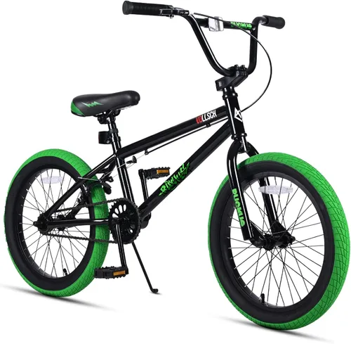 vollsch Bicicletas BMX Freestyle de 18 y 20 pulgadas para adolescentes de 6 a 15 años de edad, niños, niñas, principiantes con palanca, varios