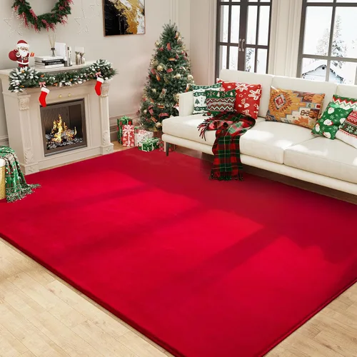 Miniatura 23 de Amearea Alfombras modernas para dormitorio, sala de estar, alfombra de espuma viscoelástica gruesa de 4 x 6 pies, alfombra de espuma viscoelástica