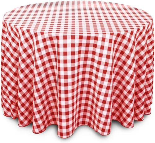 Miniatura 3 de Mantel LinenTablecloth redondo de 108 pulgadas de poliéster