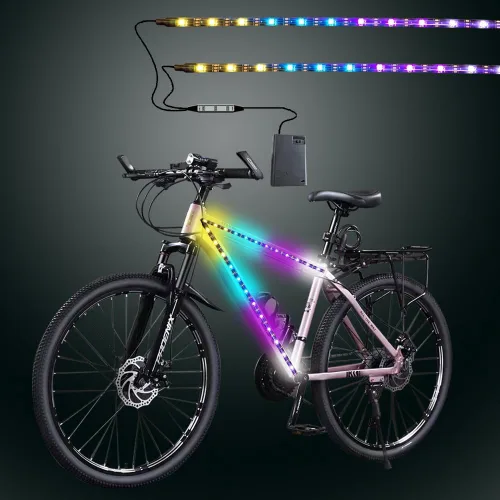 Bike Lights for Night Riding Can Be Cropped,Bike Lights Waterproof,for Kids, Adults, Boys and Girls