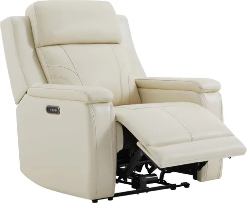 Miniatura 13 de Watson & Whitely Sillón Reclinable Extragrande que se Recuesta Completamente para Personas Grandes y Altas, Sillas Reclinables Eléctricas de Cuero