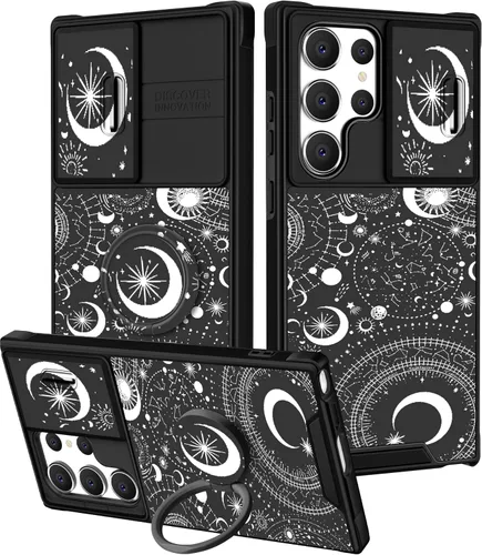 Miniatura 31 de Funda 2 en 1 para Samsung Galaxy Note 10 Plus con diseño de calavera para teléfono con diseño de esqueleto para yoga, fantasma, horror, con cubierta