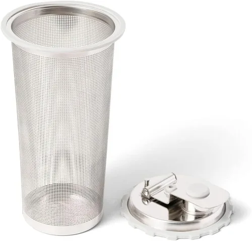 Miniatura 4 de Jarware tapa para infusor de café de infusión fría y té para tarros de albañil de boca ancha, negro