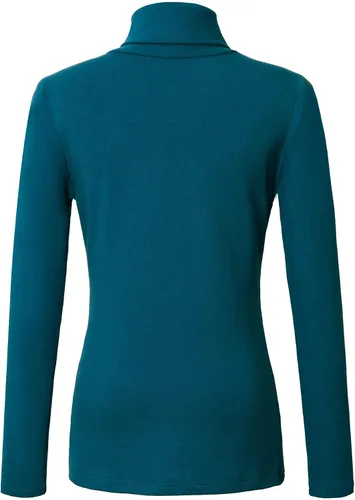 Miniatura 3 de Urban CoCo Camisetas de manga larga con cuello alto para mujer, ajustadas, básicas, elásticas