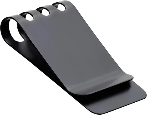 Lindenle Clip de dinero con resorte de acero para efectivo billetera minimalista con bolsillo frontal de gran capacidad