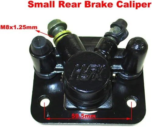 Miniatura 3 de Pinza de freno trasero de tamaño pequeño Banjo Bolt M8 x 1.25 para 50cc 110cc 125cc Pit Dirt Bike SSR SR125 SR110 SR110 SEMI SR70C