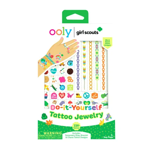 Miniatura 17 de Ooly 50 tatuajes temporales con purpurina para niños, tatuajes temporales seguros y no tóxicos, regalos de fiesta para niños, excelentes rellenos
