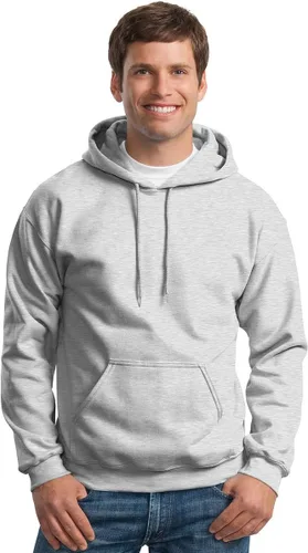 Miniatura 27 de Gildan - Sudadera con capucha para hombre, mezcla pesada, cordón de ajuste, Rosa de seguridad