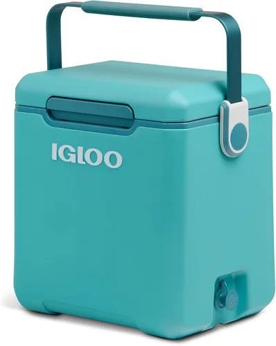 Miniatura 23 de Igloo Tag Along Too Coolers Enfriador de estilo picnic de carcasa dura aislada Cofre de hielo rodante Lila