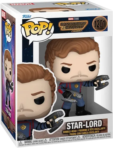 Miniatura 2 de Funko Pop! Vinyl: Marvel - Guardianes de la Galaxia 3 - Star-Lord - Figura de vinilo coleccionable - Idea de regalo - Producto oficial - para niños