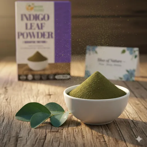 Miniatura 3 de Herbs Botanica Indigo Powder 5.3 oz (150 g) Colorante puro Indigofera Tinctoria para el cabello - Tinte negro natural para cabello y barba