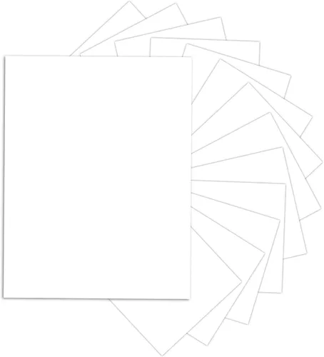 Miniatura 13 de 24 hojas de cartulina amarilla de 8.5 x 11 pulgadas, papel grueso, cartulina Goefun de 80 libras para impresora para invitaciones, menús, bodas
