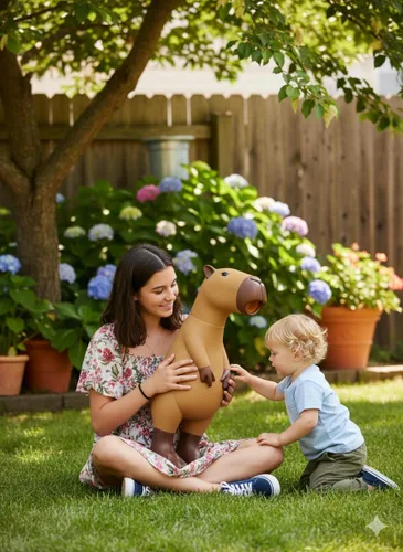 Miniatura 6 de Hug Me - Pollo gigante de goma, enorme juguete de pollo de goma que grita para niños, juguete extra grande chirriante grita hasta 45 segundos
