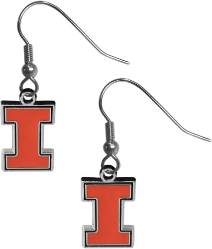 Miniatura 4 de Siskiyou Sports NCAA unisex-adult Chrome Dangle Earrings