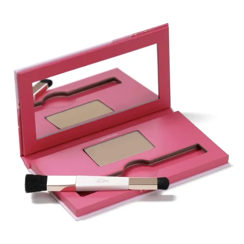 Miniatura 14 de eSalon Retoque de raíces + polvo de cejas, oculta y cubre (negro) - Polvo de línea capilar para mujeres - Corrector y relleno para adelgazamiento