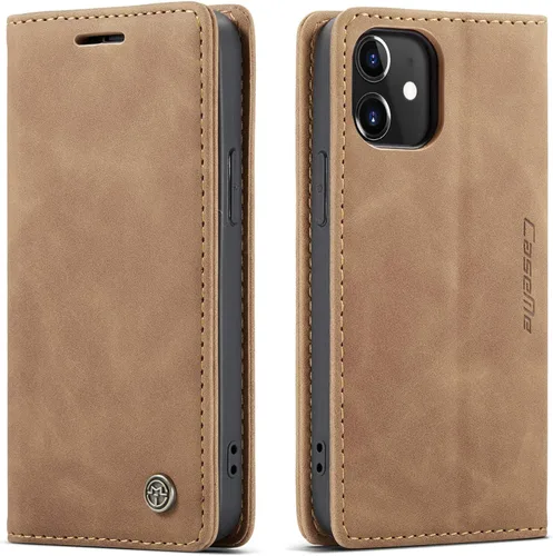 Miniatura 65 de QLTYPRI Para iPhone Air Case Wallet Con Tarjetero, Vintage PU Cuero Kickstand Cierre Magnético A Prueba De Golpes Folio Libro Funda Para IPhone 17