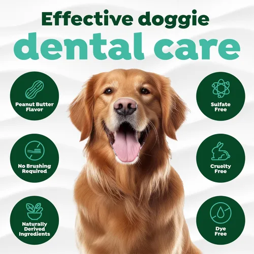 Miniatura 4 de TropiClean - Pasta de dientes para perros con aliento fresco, limpiador de dientes, removedor fácil de placa y sarro en gel, no se necesita cepillo
