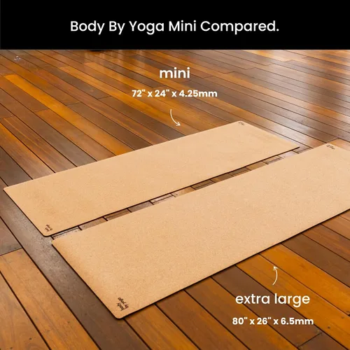 Miniatura 9 de Tapete de yoga de corcho de lujo, antideslizante, agarre extragrueso. Más grueso, más largo y más ancho para más comodidad y apoyo. Lo Dreamer
